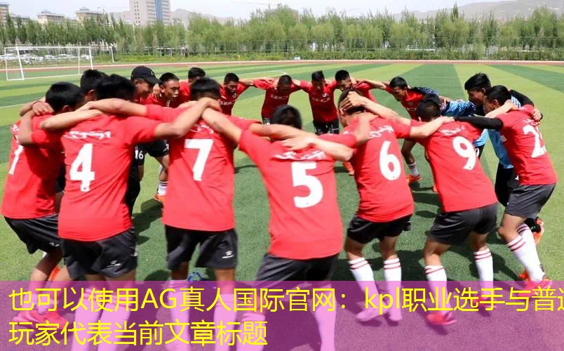 kpl职业选手与普通玩家
